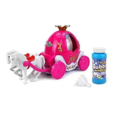 Imagem de Brinquedo Carruagem De Bolhas De Sabão Com Luzes E Música - Toy King