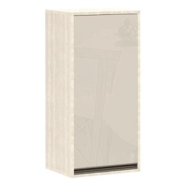 Imagem de Armário Aéreo 1 Porta 1 Prateleira 40cm Linea Luciane Móveis - Luciane