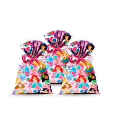 Imagem de 40 Lembrancinhas Sacolas Festa Princesas Disney Decoração - Cromus
