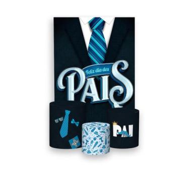 Imagem de Painel De Festa Vertical 1,50 x 2,20 + Trio De Capas Cilindro - Feliz 