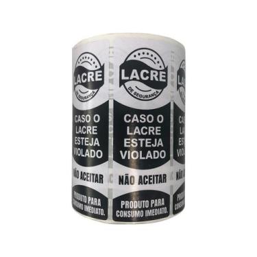 Imagem de Etiquetas Lacre Segurança Delivery 800 Unidades Super Cola - Uniprint