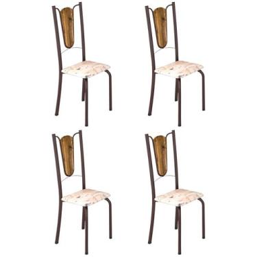 Imagem de Kit 6 Cadeiras Tubulares Júlia - Soma Móveis