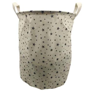 Imagem de Cesto Organizador Multiuso Tecido Brinquedos Roupa Suja Pano - Kadê, B