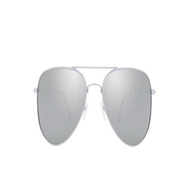 Imagem de Óculos De Sol Uva Aviador Prata Espelhado - Palas Eyewear