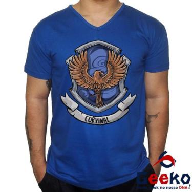 Imagem de Camiseta Corvinal 100% Algodão Harry Potter Hogwarts Ravenclaw Geeko S