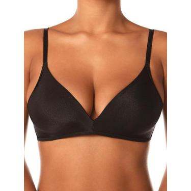 Imagem de Sutiã sem Aro com Bojo Paraíso Demillus 63476, Preto, 46