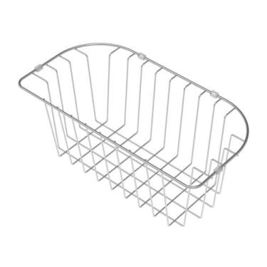 Imagem de Cesta aramada em aco inox 215x425mm para cuba de sobrepor maxi morgana