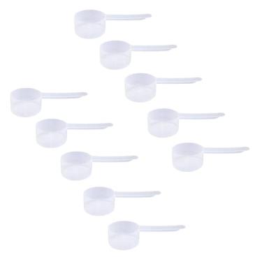 Imagem de The Scoopie - Colher de medição de plástico, (39 cc | 2,63 colheres de sopa | 39 ml | 39 ml) - Conjunto de 10 unidades - Opaque
