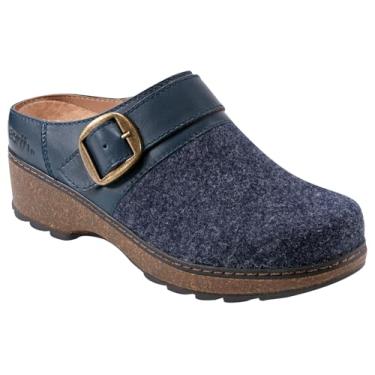 Imagem de Earth Tamanco feminino Kulla2, Azul-escuro 400, 9.5 Wide