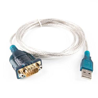 Imagem de FT232RL Cabo USB RS232 para DB9 macho com pinagem completa compatível com cabo serial micro USB UC232 US232 tipo C cabo serial... (150 cm USB a macho ft232r)