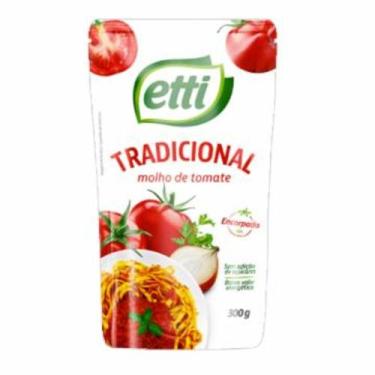 Imagem de Molho De Tomate Tradicional Etti Sem Açúcar 300gr