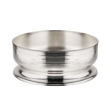 Imagem de Centro de Mesa Spin Médio Prata - St James