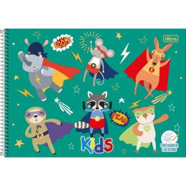 Imagem de Caderno Espiral Cartografia e Desenho Capa Dura Sapeca Kids Menina/Men