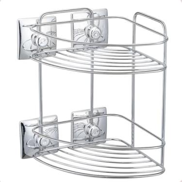 Imagem de Cantoneira Suporte Porta Shampoo Saboneteira 3m Dupla Face