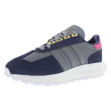 Imagem de adidas Originals Retropy E5 Tênis feminino, Azul marinho/azul marinho/cinza 3/cinza cimento, 35