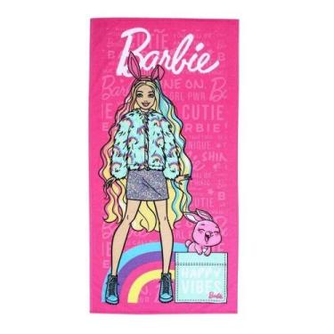 Imagem de Toalha De Praia Felpuda Lepper Modelo: Barbie