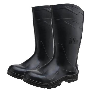Imagem de Bota de PVC Cano Alto Preta All Work Marluvas 701404