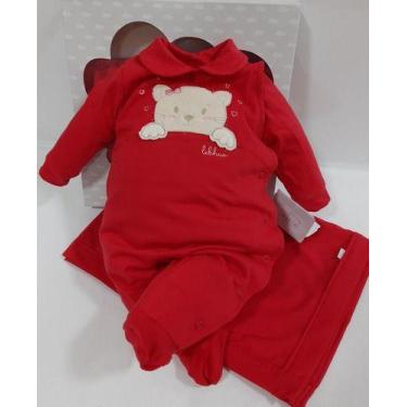 Imagem de - Saída Maternidade Menina Le Bhua Linha Paraiso Moda Bebê 397 - Le Bh