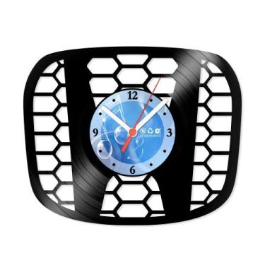 Imagem de Relógio De Parede Disco Vinil Carros - Honda - VCA-055 - Modernarte