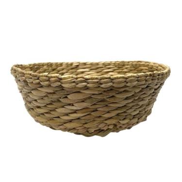 Imagem de Bacia Redonda Taboa Dura Bandeja Ref: 973 Decoração 10x28 Cm - Inspira