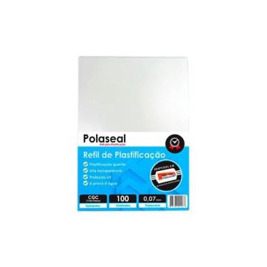 Imagem de Polaseal Plástico para Plastificação CGC 110x170x0,07 100un - Marpax