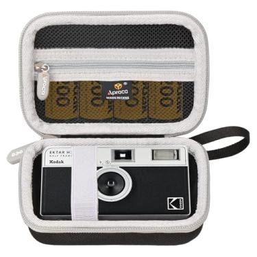 Imagem de Aproca Estojo de armazenamento rígido portátil preto, para câmera de filme de meia moldura KODAK EKTAR H35 e acessórios