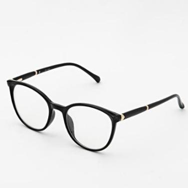 Imagem de Armação Óculos de Grau Feminina Acetato Redonda / Kira- Óculos Sunrise-Feminino