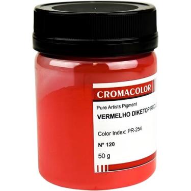 Imagem de Pigmento Artistico Puro Cromacolor 120 Vermelho Diketopirrole 50g