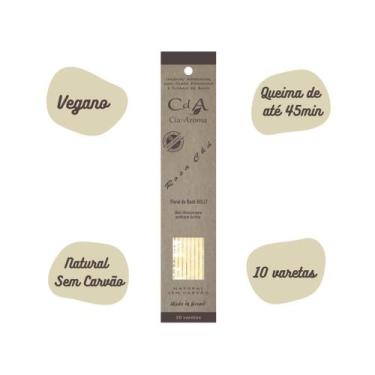 Imagem de Incenso 100% Natural Vegano Cia de Aroma - Rosa Cha