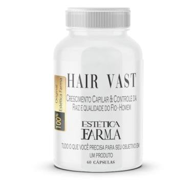Imagem de Hair Vast Multivitamínico para Cabelo, Barba, Pele e Unhas, Biotina, Cisteína, Tiamina, 60 caps