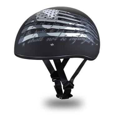 Imagem de Capacete de motocicleta Daytona Helmets meia caveira – Aprovado pelo DOT [2ª emenda] [M]
