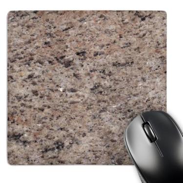 Imagem de 3dRose Mouse pad 20,3 x 20,3 x 0,63 cm, impressão de granito bege Ghibli (mp_97949_1)