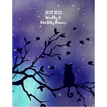 Imagem de 2021 2022 Weekly & Monthly Planner: Academic Planner Mid-Year July 2021 to June 2022, Agenda Calendar Organizer