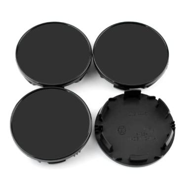 Imagem de Steel.frame Conjunto de 4 tampas de centro de rodas pretas 85 mm (3,34 pol.) 78 mm (3,07 pol.) para Titan Armada (2004-2019), 40342-1LA2A #40342-3ZD3A #40342-5ZM0A #40342-Z90A