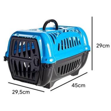 Imagem de Caixa De Transporte Gato Cachorro Pequena ul N1 Jel Plast