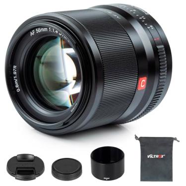 Imagem de Lente VILTROX 56mm f/1.4 F1.4 Autofoco APS-C para câmeras Nikon Z Mount Z5 Z50 Z6 Z6II Z7 ZII