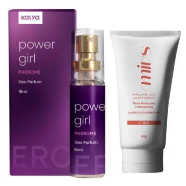 Imagem de Clareador Virilha Axila Corpo e Perfume Feromonio Power Girl - Mivs