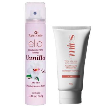 Imagem de Creme Clareador Virilha Axila Corpo Todo Deso Vanilla Intimo - Mivs