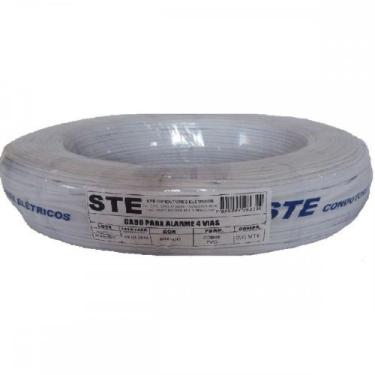 Imagem de Cabo Alarme Ste 4 Vias 0,40Mm 200M 160 Pr 733 - STEEL CABLE