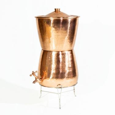 Imagem de Purificador de Água em Cobre Puro Artesanal Filtro Ayurveda