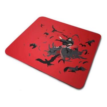 Imagem de Mouse Pad Naruto Akatsuki Itachi - Cn Confecções, Estampado