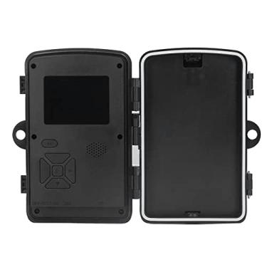 Imagem de Câmera de Trilha, Câmera de Trilha de Caça 1080p, Tempo de Disparo Rápido de 0,7 S, Câmera à Prova D'água IP66 Com Visão Noturna para Casa de Caça, Câmeras de Jogos de Caça