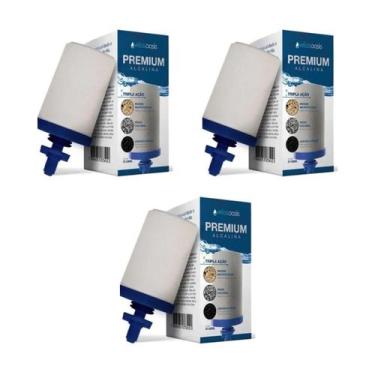 Imagem de KIT 03 UN Vela Oásis Alcalina Tripla Ação Prata Coloidal - Oasis