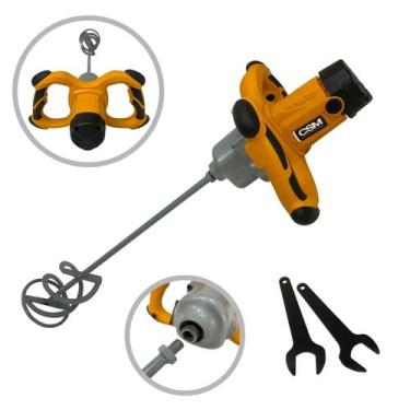 Imagem de Misturador Batedor Argamassa Elétrico 1600W CSM Mexedor Maquina Bater 