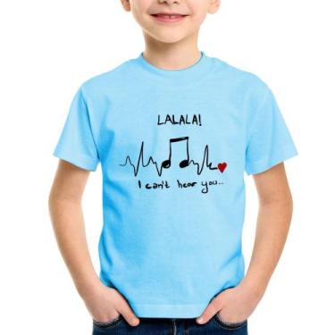 Imagem de Camiseta Infantil La La Lá - Foca na Moda, Azul bebê, 8