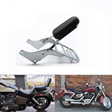Imagem de Encosto Sissy Bar + Bagageiro para Honda Shadow VT 1100 Sabre 1100 ACE VT1100 1995-2007