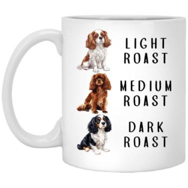 Imagem de Caneca de café Cavalier King Charles Spaniel - Presente engraçado para mãe de cães - Presente para amantes de spaniel Caneca de café da manhã - Copo para amantes de cães - Copo de presente de dono de