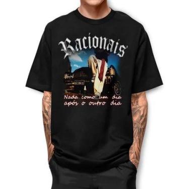Imagem de Camiseta Racionais Dia Apos Camisa Basica Algodao Manga Curta BJ2 - lo