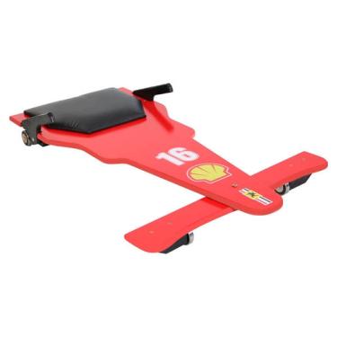 Imagem de Carrinho de Rolimã F1 Vermelho 16 em mdf