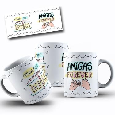 Imagem de Caneca Amizade É Tudo – Presente Perfeito para Melhor Amiga(o)